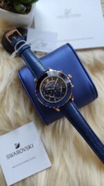Swarovski Octea Lux Chrono Blue Ladies Watch - Image 4