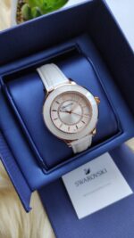 Swarovski Octea Lux Ladies Watch White/Rose Gold - Image 5