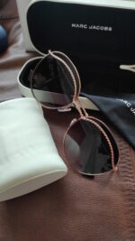 Marc Jacobs Grey Gradient Ladies Sunglasses - Image 5