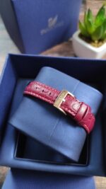 Swarovski Octea Lux Chrono Red Ladies Watch - Image 4