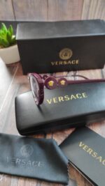 Versace V-Lady Bordeaux Ladies Eyeglasses - Image 4