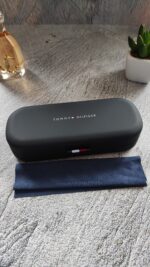 Tommy Hilfiger Blue Rectangular Mens Eyeglasses - Image 5