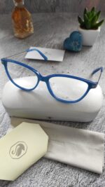Swarovski Light Blue Crystal Ladies Eyeglasses - Image 2