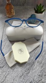 Swarovski Light Blue Crystal Ladies Eyeglasses - Image 4