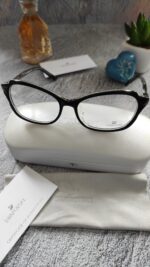 Swarovski Black Crystal Ladies Eyeglasses - Image 2