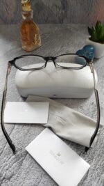 Swarovski Black Crystal Ladies Eyeglasses - Image 4