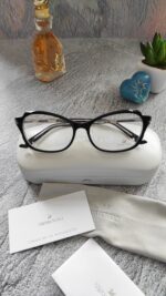 Swarovski Black Crystal Ladies Eyeglasses - Image 5