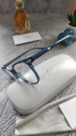 Swarovski Blue Crystal Gradient Frame Ladies Eyeglasses - Image 3