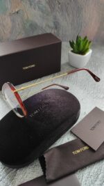 Tom Ford T-Logo Butterfly Ladies Eyeglasses - Image 3