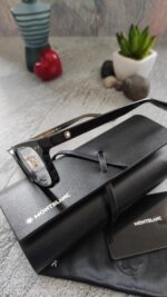 MontBlanc Signature Black Mens Eyeglasses - Image 3