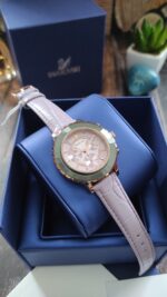 Swarovski Octea Lux Chrono Purple Ladies Watch - Image 2