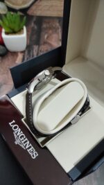 Longines Conquest Silver Sunray Mens Watch - Image 4