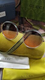Gucci Double Bridge Ladies Sunglasses - Image 3