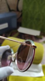 Gucci Double Bridge Ladies Sunglasses - Image 7