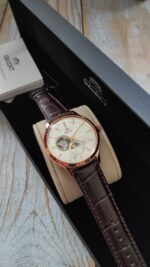 Orient Sun & Moon Open Heart Mens Automatic Watch - Image 2