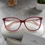 Swarovski Pink Crystal Ladies Eyeglasses