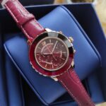 Swarovski Octea Lux Chrono Red Ladies Watch