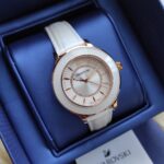 Swarovski Octea Lux Ladies Watch White/Rose Gold