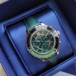 Swarovski Octea Lux Chrono Green Ladies Watch