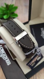 Longines Conquest Silver Sunray Mens Watch - Image 4