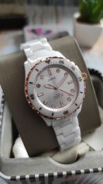 Fossil FB-01 Ceramic Ladies Watch - Image 2