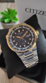 Citizen Eco Drive Endeavor GMT Mens Solar Powered Watch - Image 6