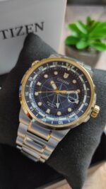 Citizen Eco Drive Endeavor GMT Mens Solar Powered Watch - Image 2