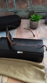 Hugo Boss Matte Brown Aviator Sunglasses - Image 3