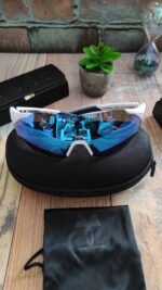 Under Armour Blue Shield Sports Sunglasses - Image 2