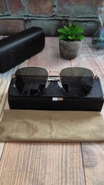 Hugo Boss Geometric Gold Mens Sunglasses - Image 2