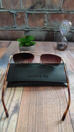 Lacoste Pilot Gold Mens Sunglasses - Image 4