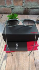 Hugo Boss Mint Green Square Ladies Sunglasses - Image 4