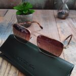 Lacoste Pilot Gold Mens Sunglasses
